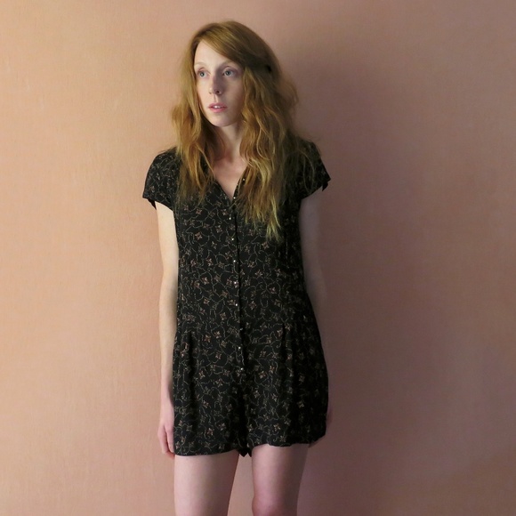 Free People Pants - Free People Floral Print Romper